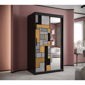 Šatní skříň Tetris 2 se zrcadlem