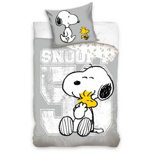 CARBOTEX Dětské povlečení Snoopy a Woodstock